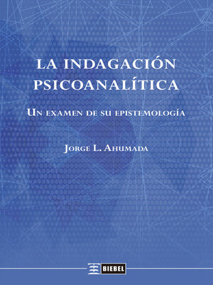 cover image of La indagación psicoanalítica